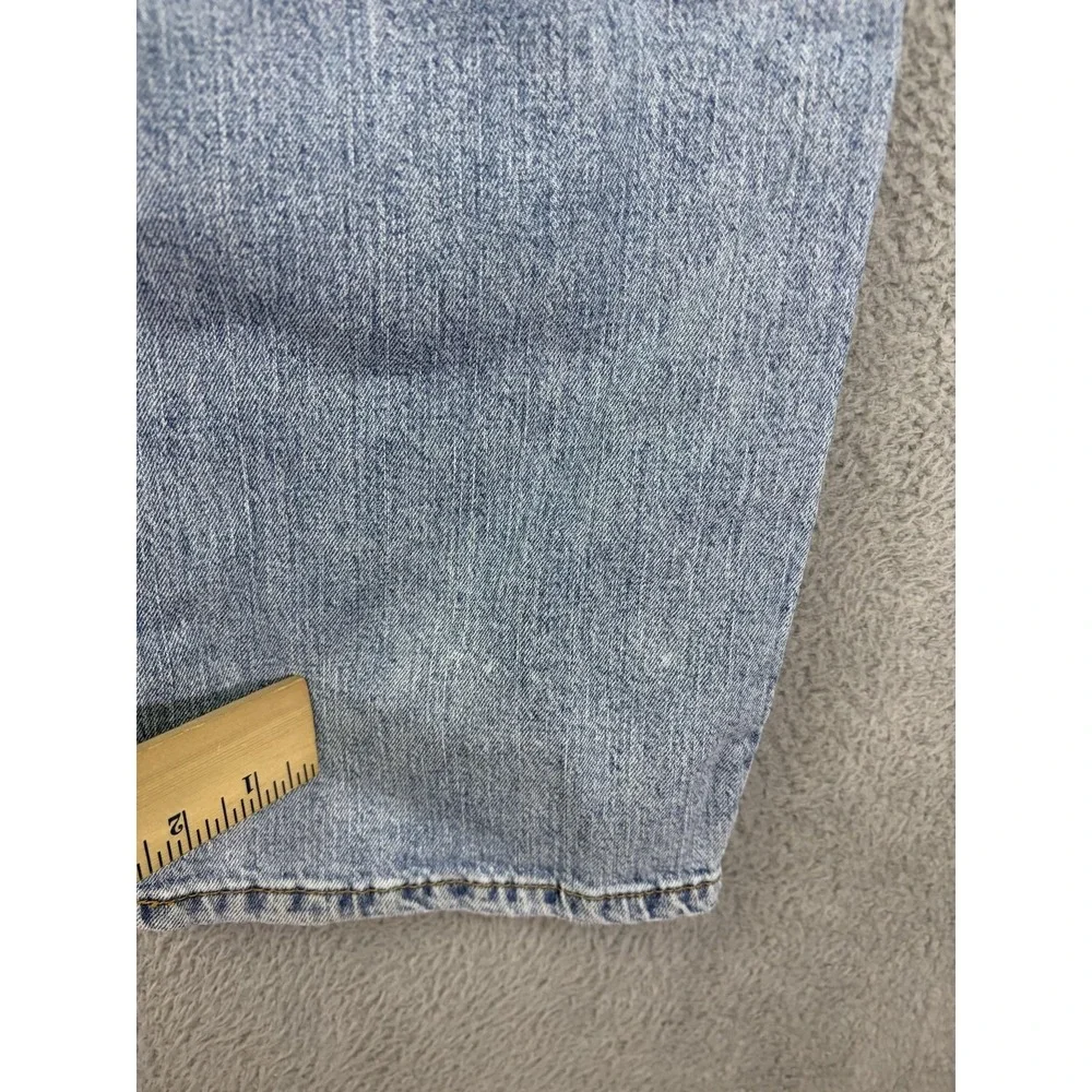 Levis 541 Jeans Mens 42x30 Blue Light Wash Athletic Tapered Stretch Denim Men